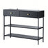 Artiss Console Table 3-Tier Black