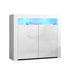 Artiss Buffet Sideboard LED - ARNO White