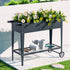 Green Fingers Garden Bed Elevated 100X40X80cm Planter Box Raised Container Herb