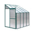 Green Fingers Greenhouse 2.52x1.27x2.13M Lean-to Aluminium Polycarbonate Green House Garden Shed