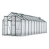 Green Fingers Greenhouse 6.3x2.44x2.1M Aluminium Polycarbonate Green House Garden Shed