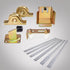 Roller Guide Gate Opener Track Stopper Sliding Hardware Accessories