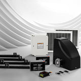 LockMaster Automatic Sliding Gate Opener Kit 20W Solar 4M 600KG