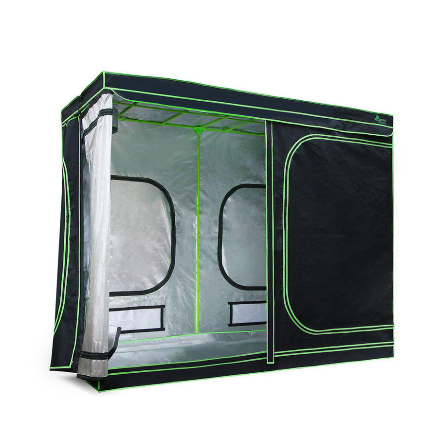 Green Fingers Grow Tent 240x120x200CM Hydroponics Kit Indoor Plant Room System