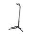 Alpha Iron Adjustable Guitar Stand Folding Instrument Holder Acoustic Bass Rack Black