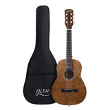 Alpha 31" Steel String Acoustic Guitar Portable