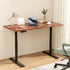 Artiss Standing Desk Motorised Electric Dual Motor Rustic Brown 140CM