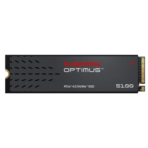 SANDISK Optimusâ„¢ 5100 PCIeÂ® 4.0 NVMeâ„¢ SSD, 1TB, Read 7,100MB/s Write 6,700MB/s, 5 Yr Warranty
