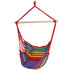 Gardeon Hammock Chair Outdoor Camping Hanging Hammocks Cushion Pillow Rainbow