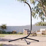 Gardeon Hammock Stand 150kg Capacity Metal Frame for Hanging Chairs Black