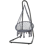 Gardeon Hammock Hanging Chair with Steel Stand