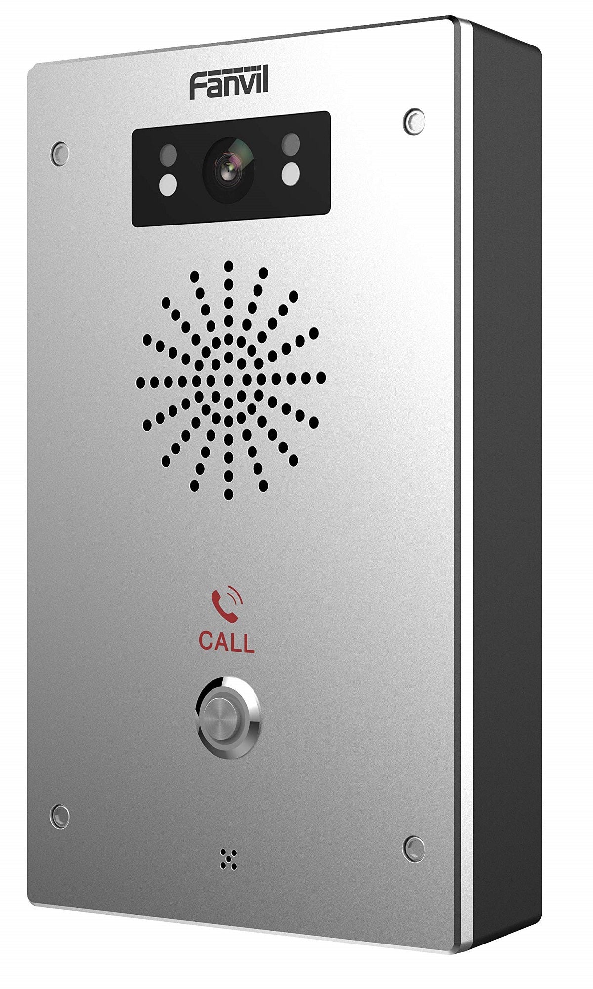 Fanvil i16SV video SIP intercom, 2MP 1080P camera, infrared night vision, IP65 IK10 outdoor intercom, PoE, relay I/O, TF card, SIP access control