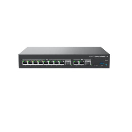 Grandstream GCC6011 is a rack-mountable variant of the GCC6010 series,  for SMBs, higher port density, enterprise deployment flexibility.