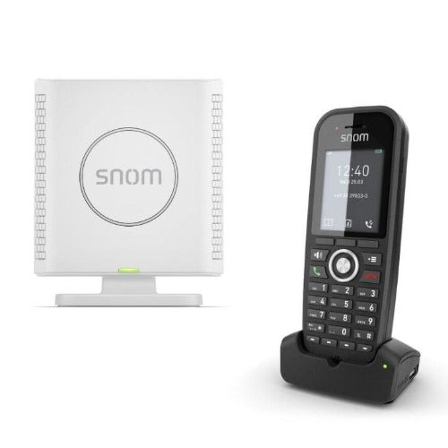 Snom M430 UK, Bundle of Snom M400 & M30, POE,  large colour display, crystal-clear HD audio, Up to 22 hours o upto 20 Handsets, upto 10 Parallel calls