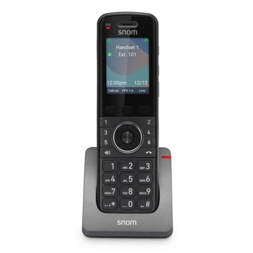 Snom M55 Pro DECT Handset (UK), DECT 6.0 wireless technology, Indoor range up to 50m, HD audio, Integrated Bluetoot, 2.4' 240 Ã— 320 TFT color display