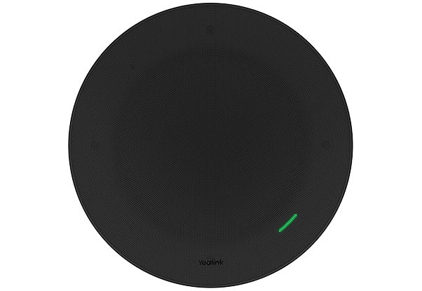 Yealink CS10 ceiling speaker, PoE+, DSP, 6.5in coaxial driver, Dante audio networking, 91dB SPL, conference room audio, Teams Rooms