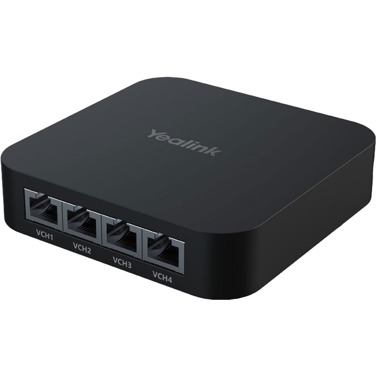 Yealink RCH40 4 port PoE switch, video conferencing expansion, 10/100/1000Mbps, 802.3af/at, 90W PoE budget, 30W per port, CP960, CPE90, VCM34 compatib