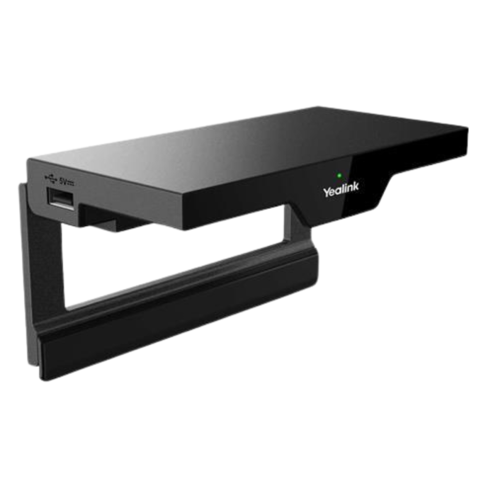 Yealink RoomCast E2 wireless presentation system, 4K/60fps, Wi-Fi 6, AirPlay, Miracast, Yealink Pod, YeaCast, 4-screen casting, Gigabit Ethernet, PoE,