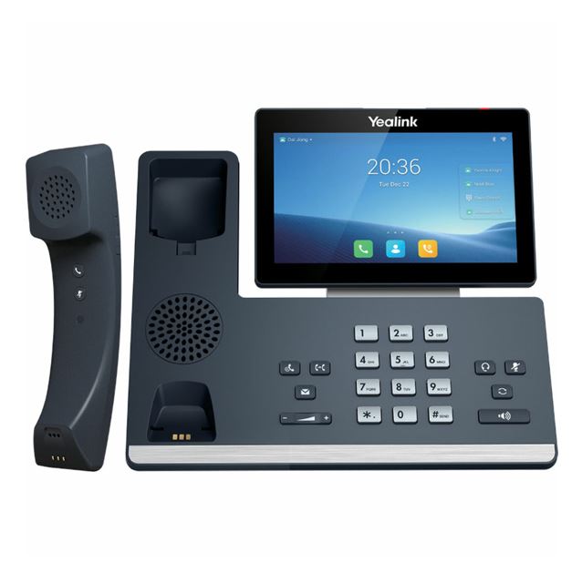 *LS Yealink T58WP 16 Line IP HD Android Phone, colour touch screen, BT Handset (BTH58), HD voice, Dual Gig Ports, Built in Bluetooth & WiFi, USB 2.0 P