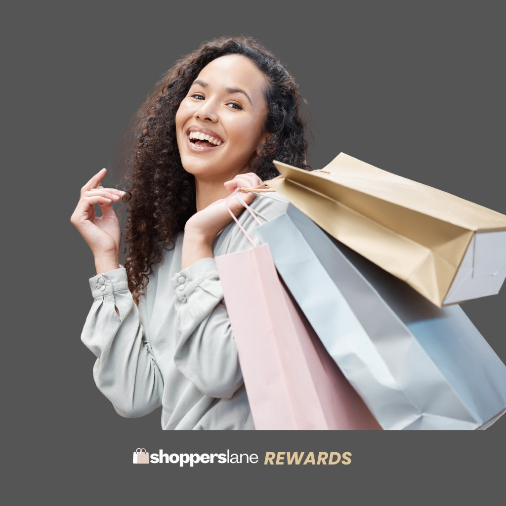 Shopperslane Rewards, earn dollars with every purchase