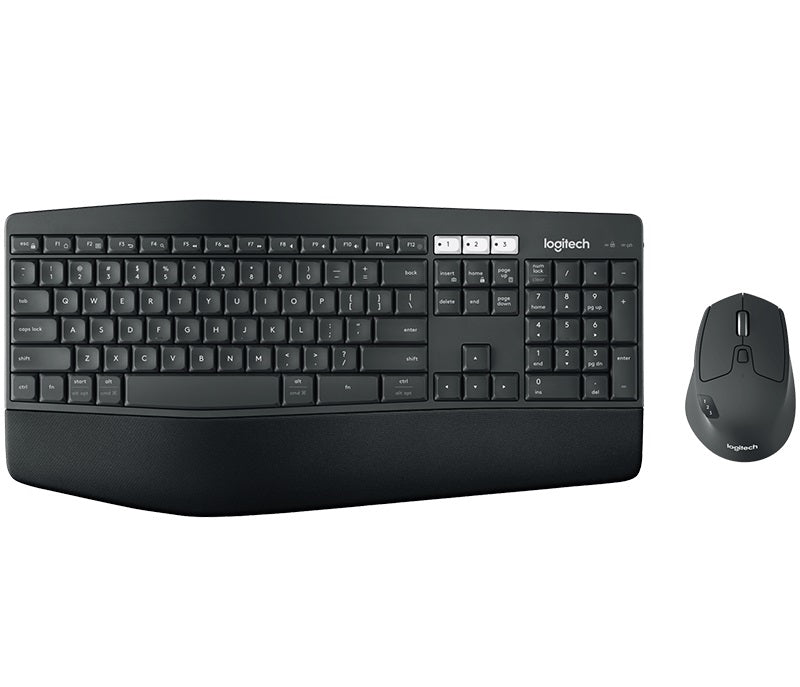 (LS)Logitech MK850 Wireless Desktop Keyboard Mouse Combo 3 year battery Incurve keys Low profile Cushioned palm rest ~920-002510 KBLT-MK710 KBLT-MX800