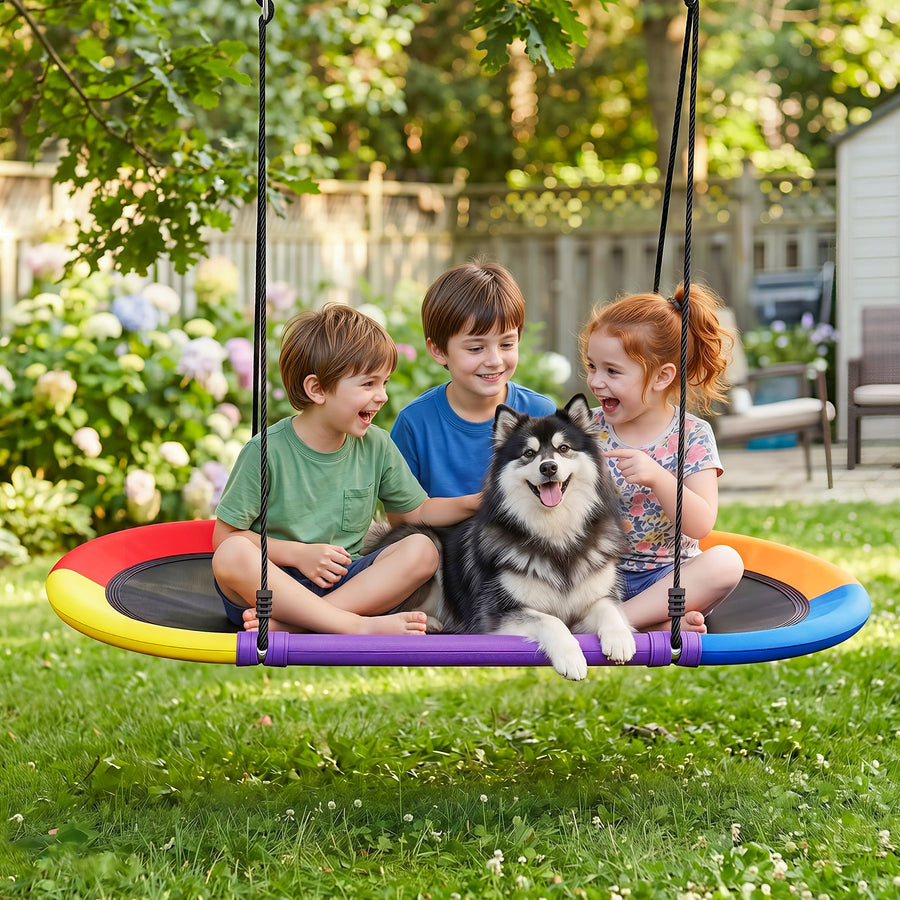 Gardeon Tree Swing Hammock 100cm for Backyard Porch Outside Playground