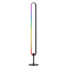 Artiss RGB LED Floor Lamp Remote Control Corner Light Stand Gaming Room 118CM