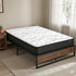 Giselle Double Mattress 16cm and Artiss Metal Bed Frame Set for Guest Rooms Studios