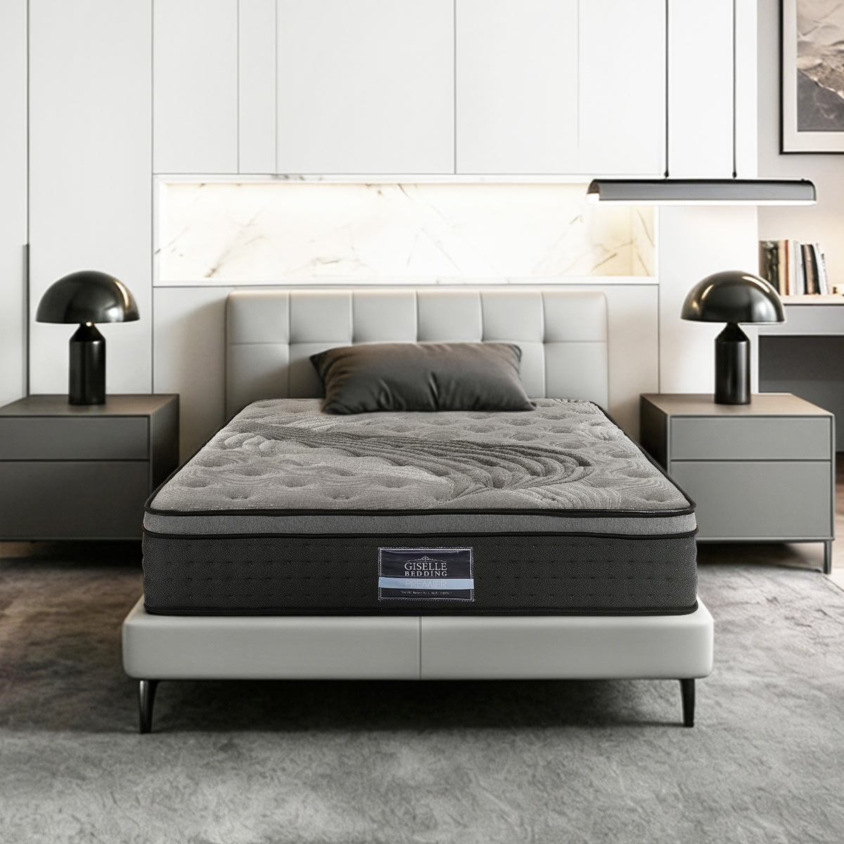 Giselle Bedding 34cm Mattress Bamboo Cover King Single