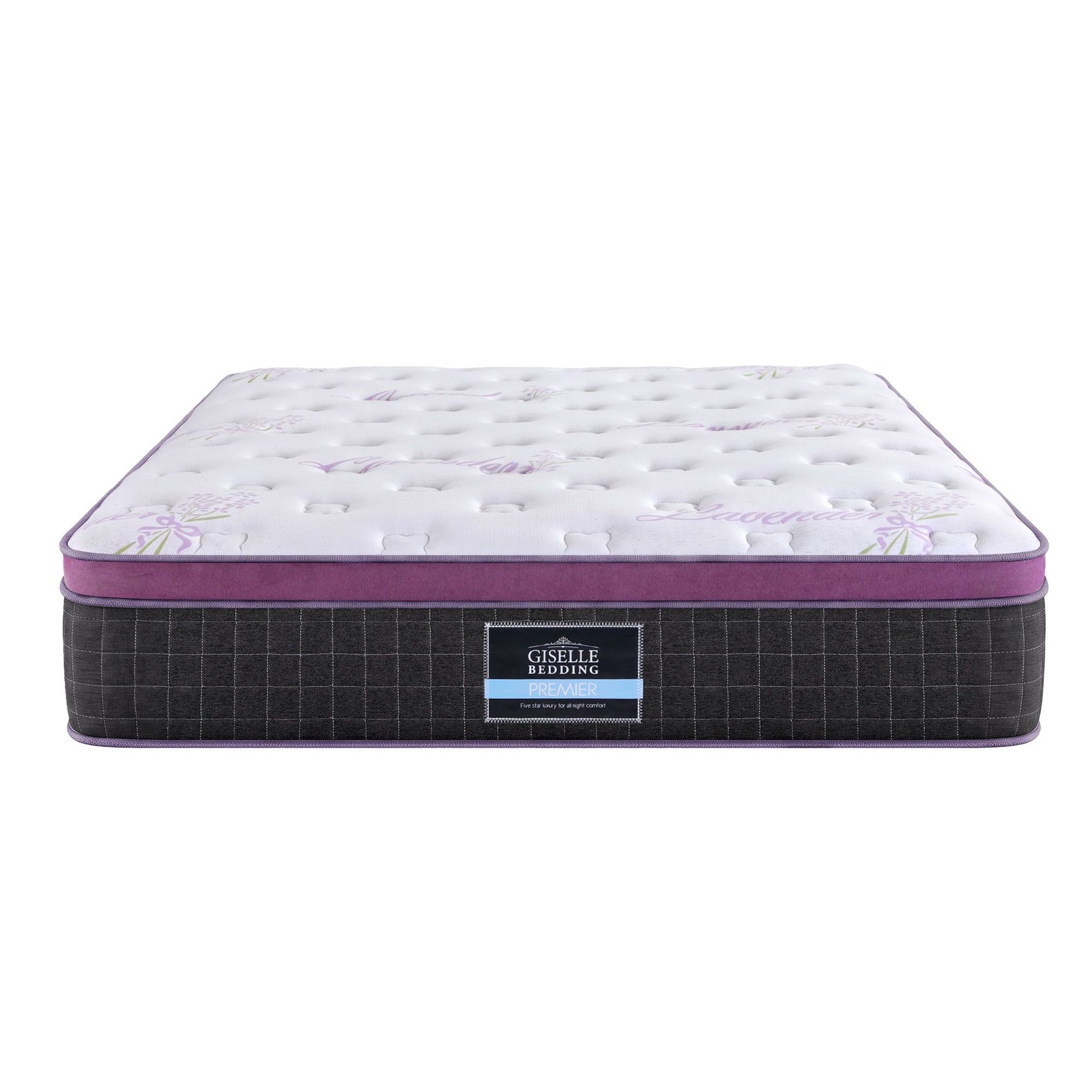 Giselle Double Euro Top Mattress Firm Pocket Spring Edge Support