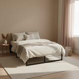 Artiss Bed Frame Double Size Metal Bed Frame TINO