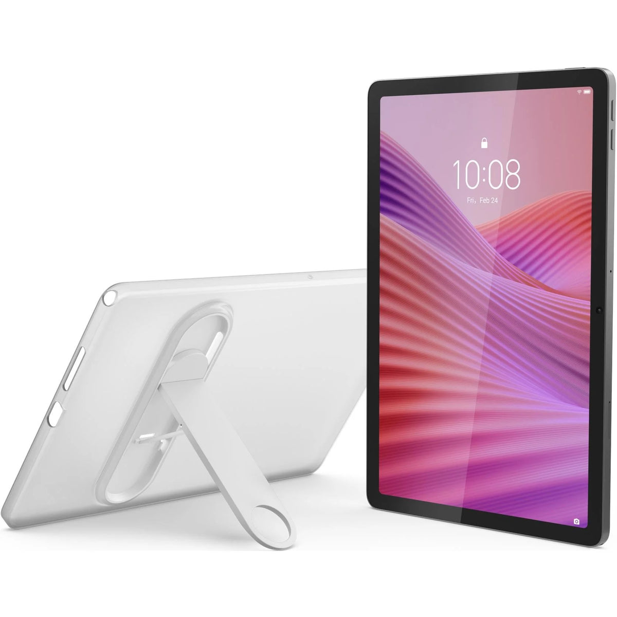 Lenovo Tab 10.1' LTE  4GB/128GB With Clear Case - Luna Grey (ZAEJ0157AU) *AU STOCK*, FHD+, 8MP/5MP, Android, 5100mAh, 1 Year Warranty