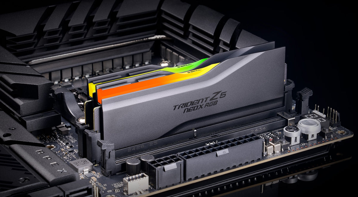 G.SKILL F5-6000A3636F16GX2-TZ5NXRN 32GB (2 x 16GB)/ DDR5 6000 MT/s/ Timings 36-36-36-76/ Voltage 1.35V/ TZ5 Neo X RGB AMD EXPO â„¢Ultra Low Latency