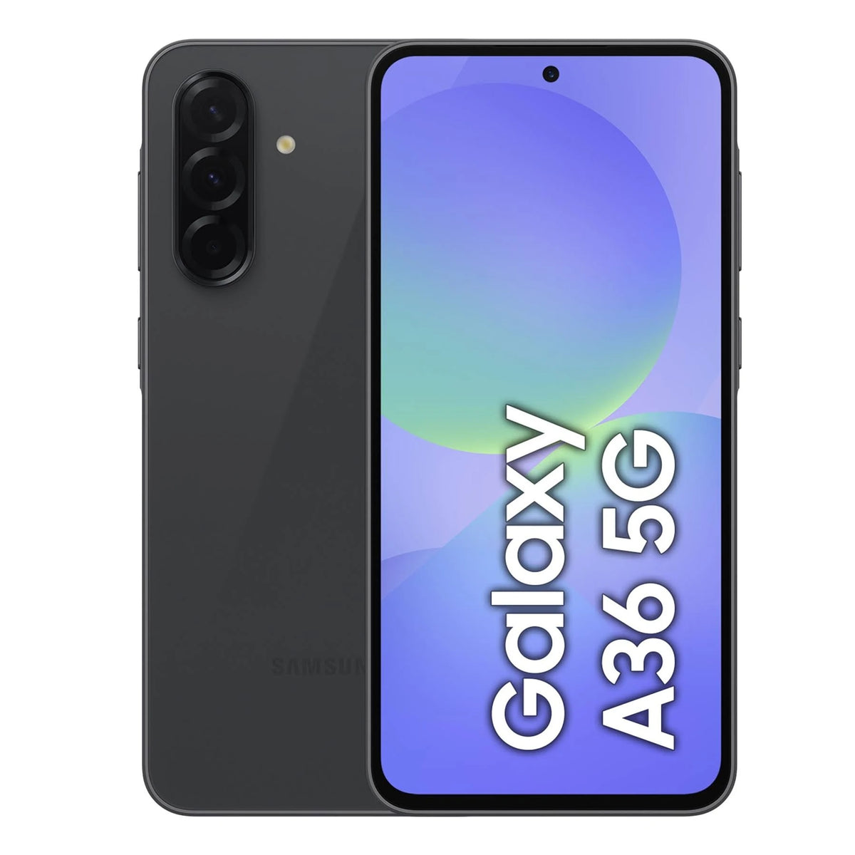 Samsung Galaxy A36 5G 128GB - Awesome Black *AU STOCK*, 6.7', Super AMOLED, 120Hz, 6GB/128GB, 50MP/12MP, Single+ eSIM, 5000mAh, 2 Years Warranty