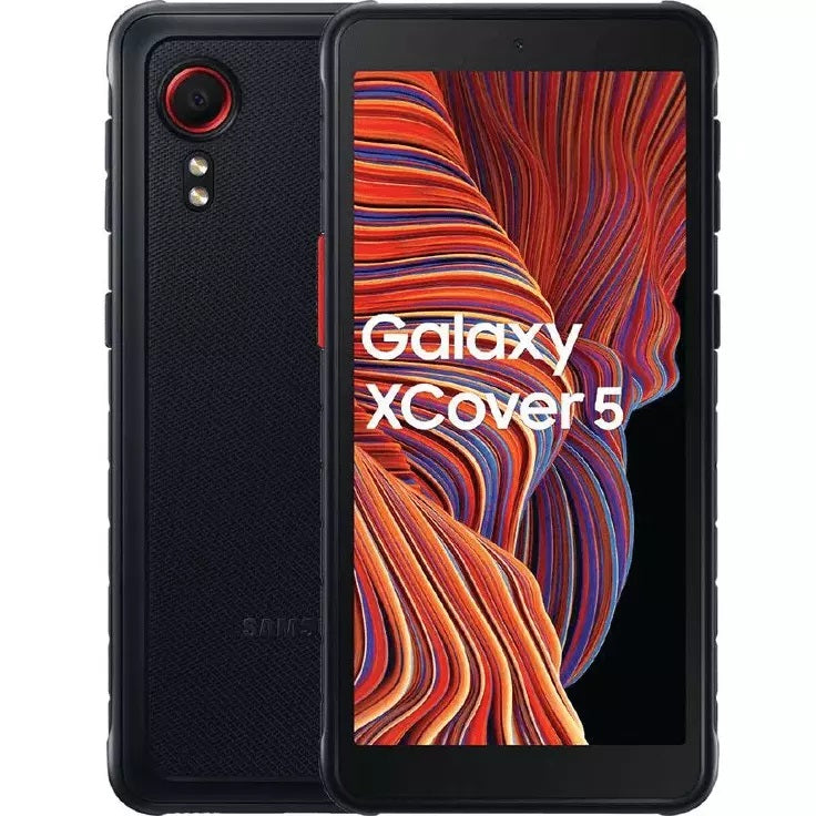 Samsung Galaxy XCover5 4G 64GB Enterprise Edition- Black *AU STOCK*, 5.3', HD+, 60Hz, 4GB/64GB, 16MP/5MP, IP68, Dual SIM, 3000mAh, 3 Years Warranty
