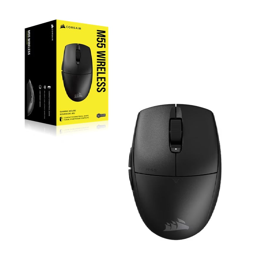 Corsair M55 WIRELESS Gaming Mouse (AP) - Blacck (LS)