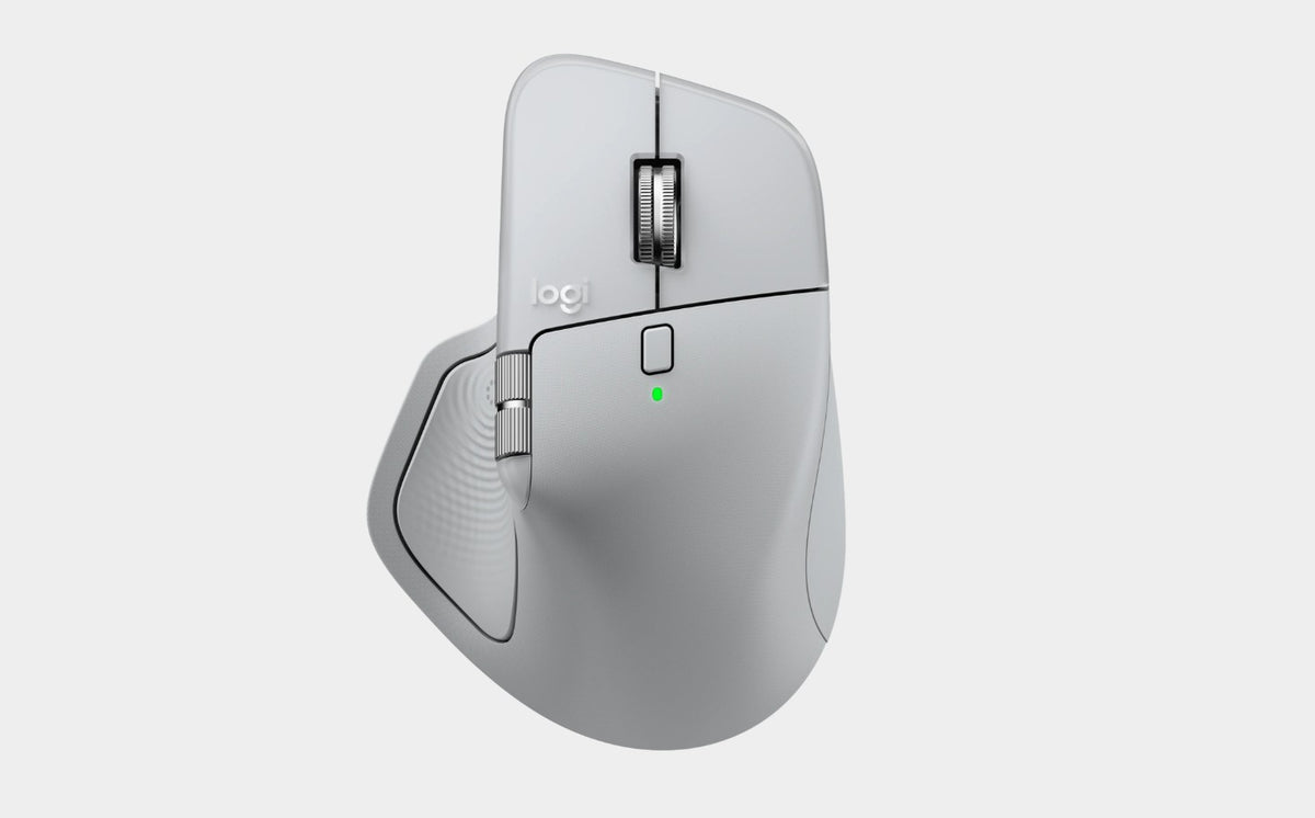 (LS) Logitech MX Master 4 Wireless Mouse - Pale Grey