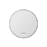 Embellir Bluetooth LED Wall Mirror With Light 50CM Bathroom Decor Round Mirrors