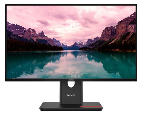 LENOVO ThinkVision T24-40 23.8'/24' 120Hz FHD Monitor 1920x1080 16:9 Height Adjustable Titl Swivel Pivot USB-C (15W PD) 3xUSB-A VGA DP HDMI Hub~63CFMA