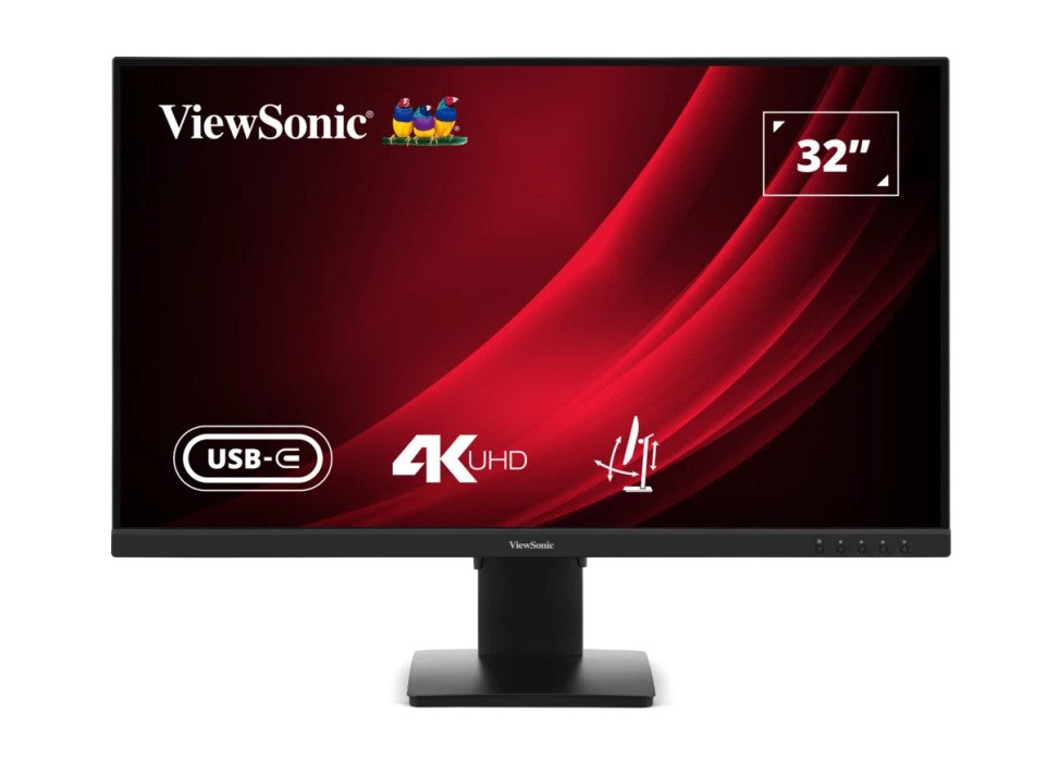 ViewSonic 32' VG 4K SuperClear VA, USB-C, DP, Height Adjust,  3y Advanced Replacement, Business Pro Monitor