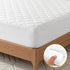 Giselle Waterproof Mattress Protector 100% Cotton Quilted Fitted Cover Single