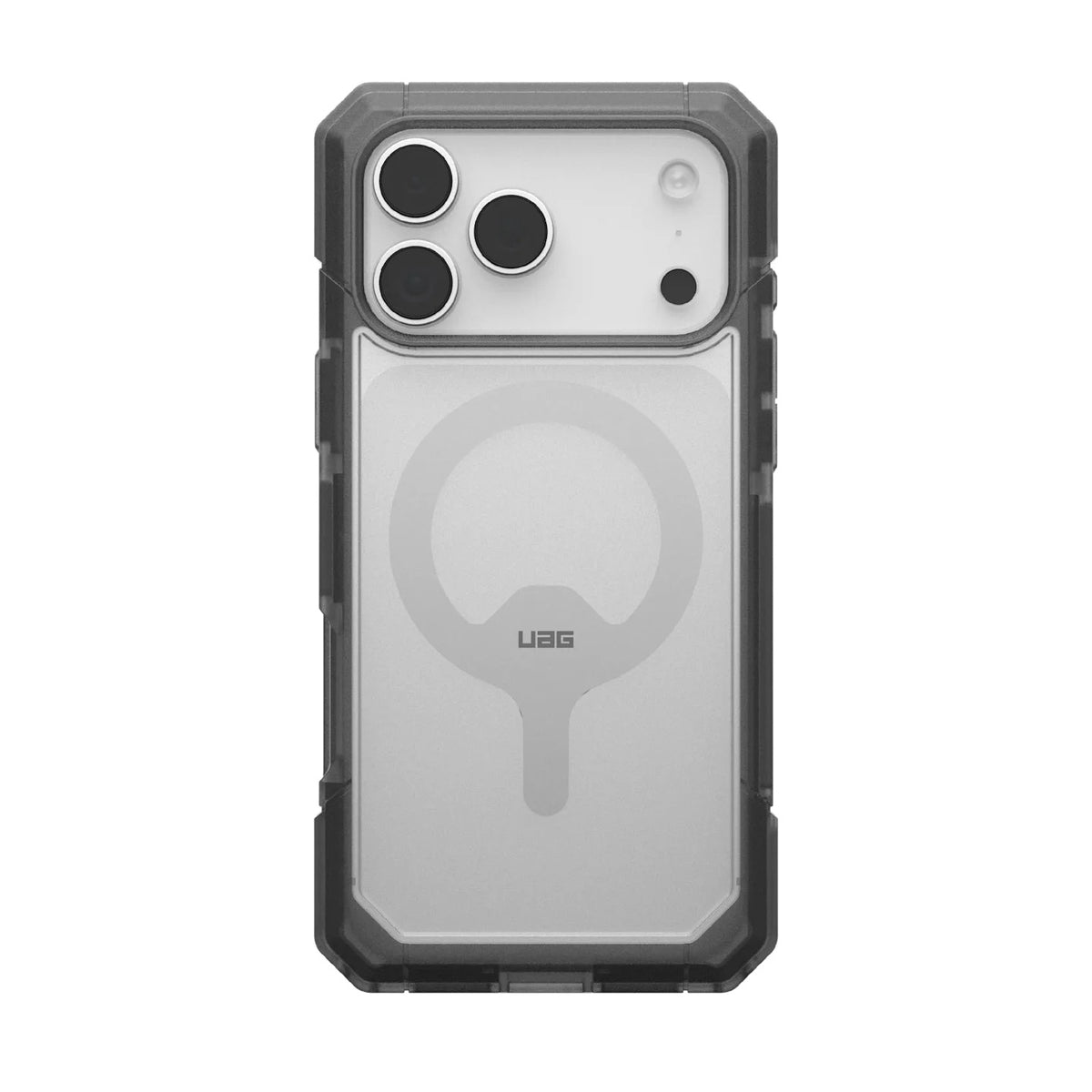UAG Trooper MagSafe Apple iPhone 18  Pro / iPhone 17 Pro (6.3') Rugged Case - Clear/Ash (114521114G31), 30 ft. Drop Protection, 10 Years Warranty