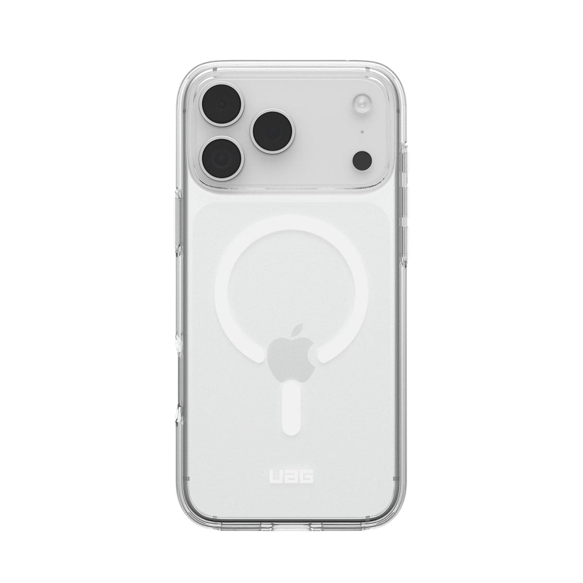 UAG Scout Clear MagSafe Apple iPhone 18 Pro / iPhone 17 Pro (6.3') Rugged Case - Ice/White (114558114341), 10 Years Warranty
