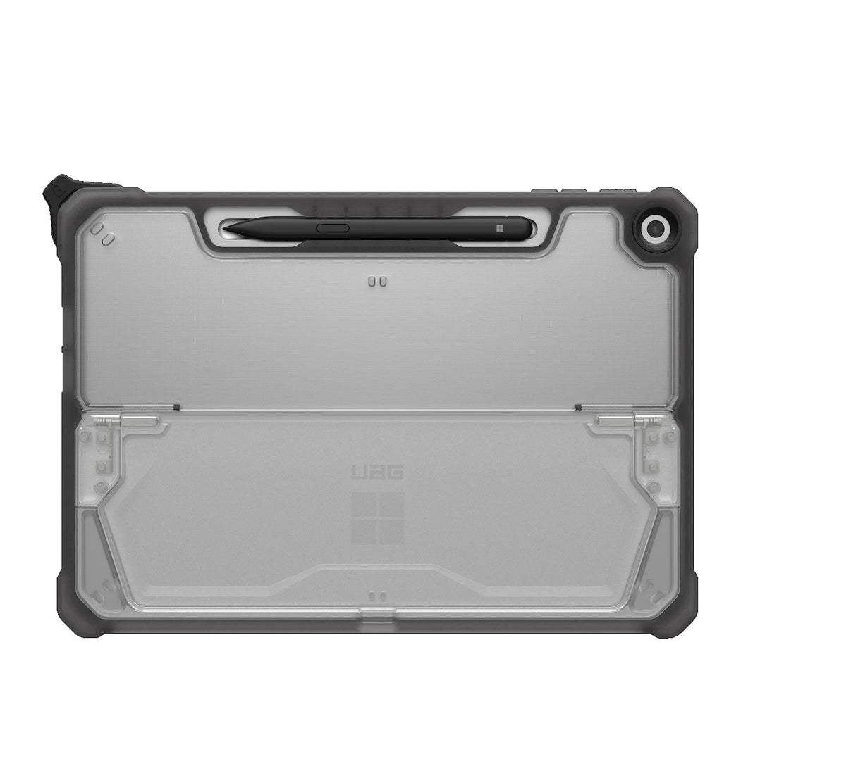 UAG Plyo Microsoft Surface Pro (12') (1st Edition) Rugged Case - Ice/Ash (324021114331), Built-in Kickstand, Surface Slim Pen Holder, 10-Year Warranty