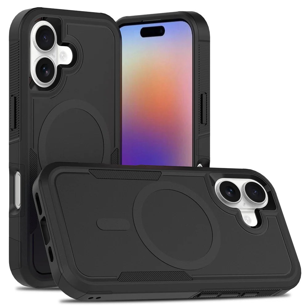 USP Rugged Apple iPhone 17 (6.3') Armor Light Case Black - No-Slip, Sleek, Drop-Protection, Strong & Durable, 5 Years Warranty