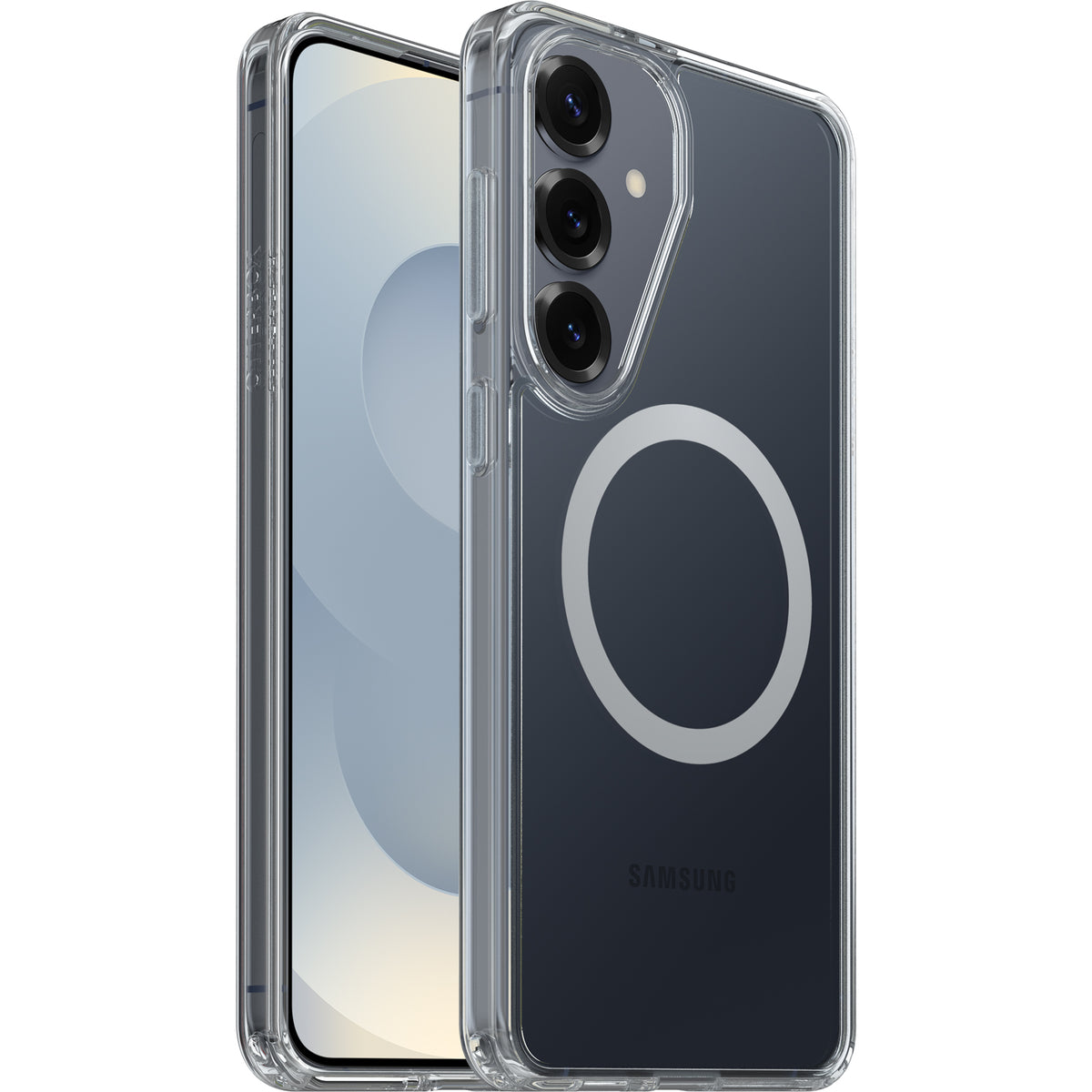 OtterBox Symmetry Clear Magnets Samsung Galaxy S26+ 5G (6.7') Case Clear -No Retail Packaging- (77-000005),DROP+ 3X Military Standard,7 Years Warranty