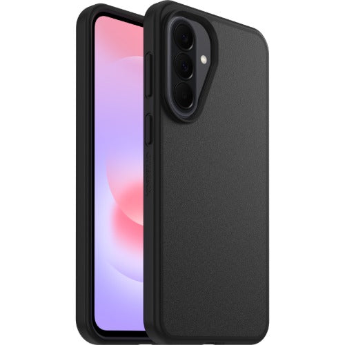 OtterBox React Samsung Galaxy A37 5G (6.7') Case Black -No Retail Packaging- (77-000435),Antimicrobial, DROP+ Military Standard, 7 Years Warranty