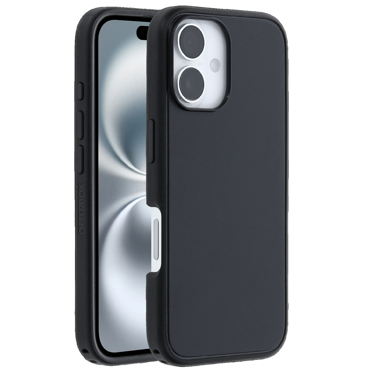 OtterBox Symmetry MagSafe Apple iPhone 16 (6.1') Case Black - (77-96542), Antimicrobial, DROP+ 3X Military Standard, Raised Edges, 7 Years Warranty