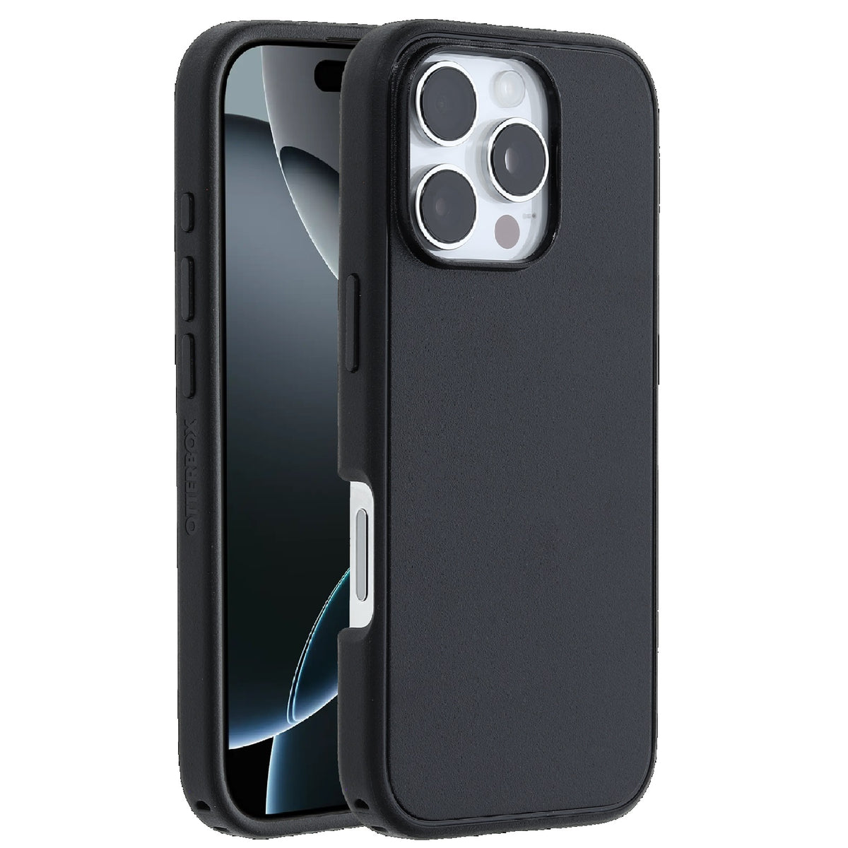 OtterBox Symmetry MagSafe Apple iPhone 16 Pro (6.3') Case Black - (77-96561), Antimicrobial, DROP+ 3X Military Standard, Raised Edge,7 Years Warranty