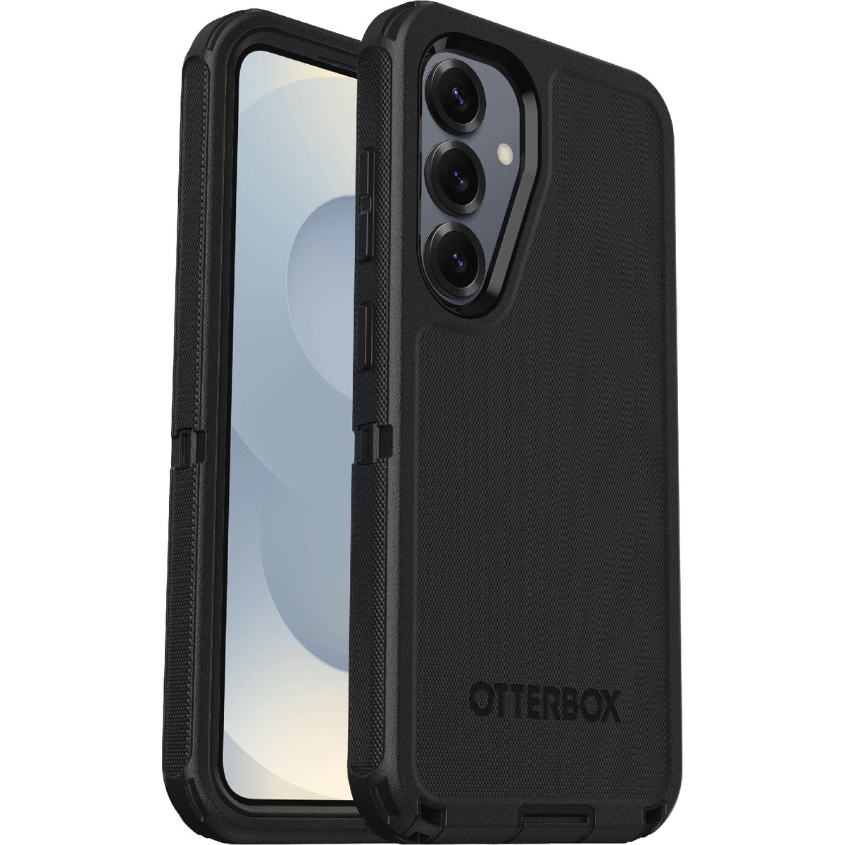 OtterBox Defender Samsung Galaxy S25 5G/ Galaxy S24 5G (6.2') Case Black -No Retail Packaging- (77-97361),DROP+ 7X Military Standard,7 Years Warranty